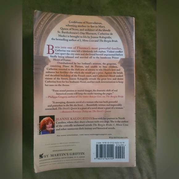*SOLD ELSEWHERE*The Devil's Queen - Book by Jeanne Kalogridis - Picture 2 of 2